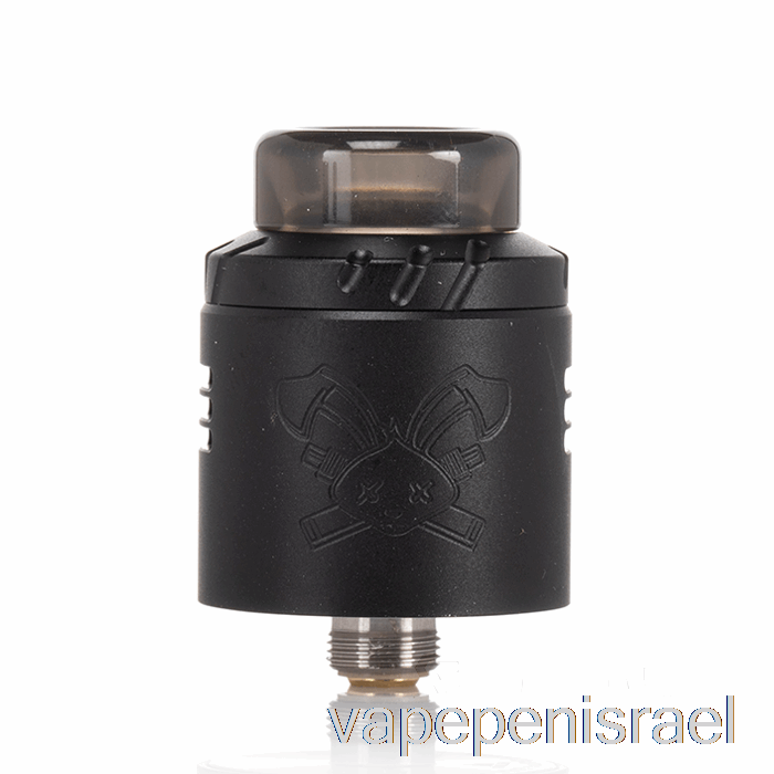חד פעמי Vape Israel Hellvape ארנב מת סולו 22mm Rda מט שחור מלא